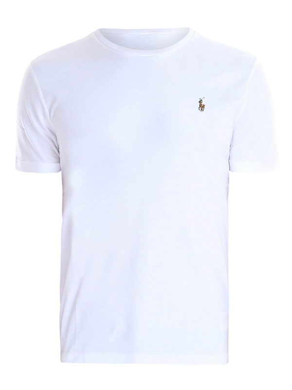 POLO RALPH LAUREN: t-shirt - T-shirt con ricamo logo