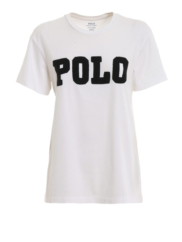 POLO RALPH LAUREN: t-shirts - Polo Beaded T-shirt