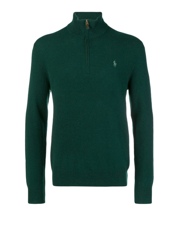 POLO RALPH LAUREN: Rollkragenpullover  und Polo-Ausschnitt - Rollkragenpullover - Grün