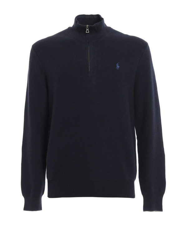 Polo Ralph Lauren Honeycomb cotton polo neck sweater|710701611012