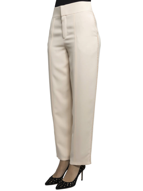 テーラードパンツ レディース - 白 shop online: CHLOE