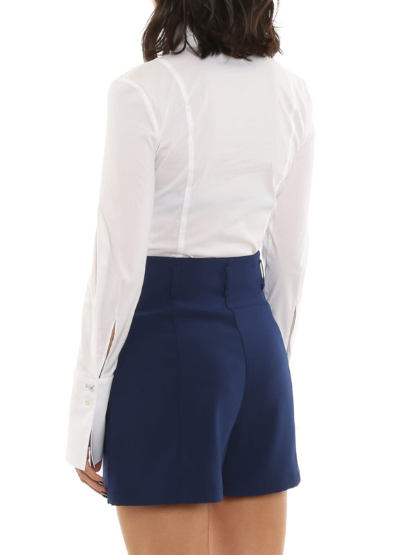 Poplin shirt-body suit shop online: PATRIZIA PEPE