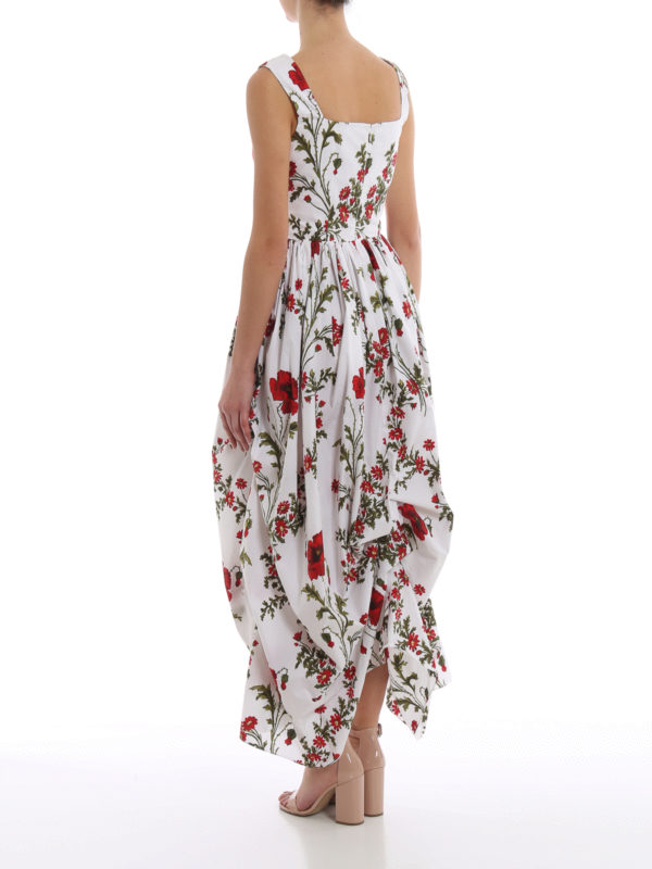 Maxikleid - Gemustert shop online: ALEXANDER MCQUEEN