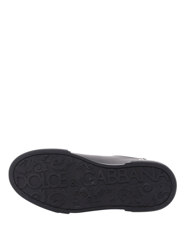 Portofino black sneakers shop online: DOLCE & GABBANA