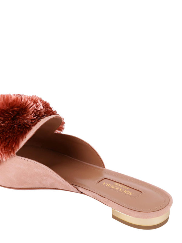 Mules - Hellrosa shop online: Aquazzura