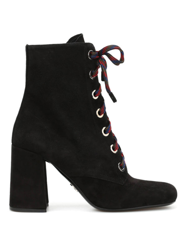 PRADA: Bottines - Bottines Noir