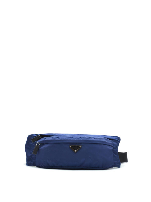 PRADA: Riñoneras - Riñonera - Azul