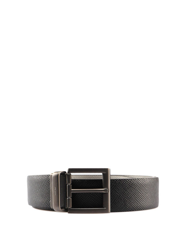 PRADA: Gürtel - Gürtel - Schwarz