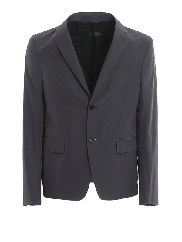 PRADA: blazers - Tech poplin blazer
