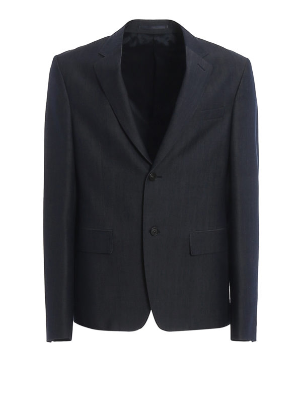 PRADA: Blazer - Blazer - Denim