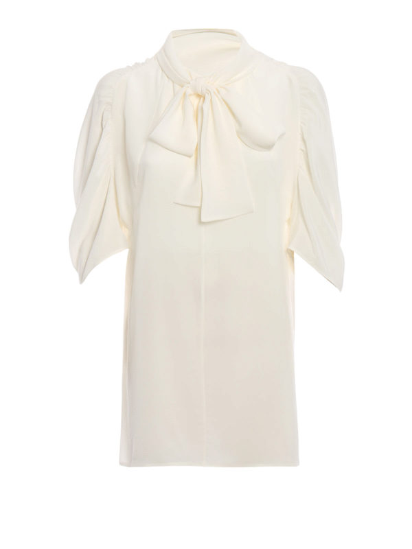 PRADA: Blusen - Bluse - Weiß