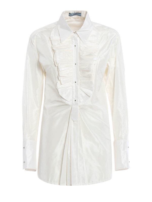 PRADA: Blusas - Blusa Blanca