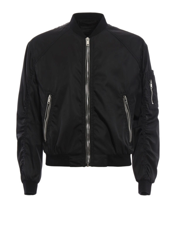 PRADA: bombers - Nylon bomber jacket