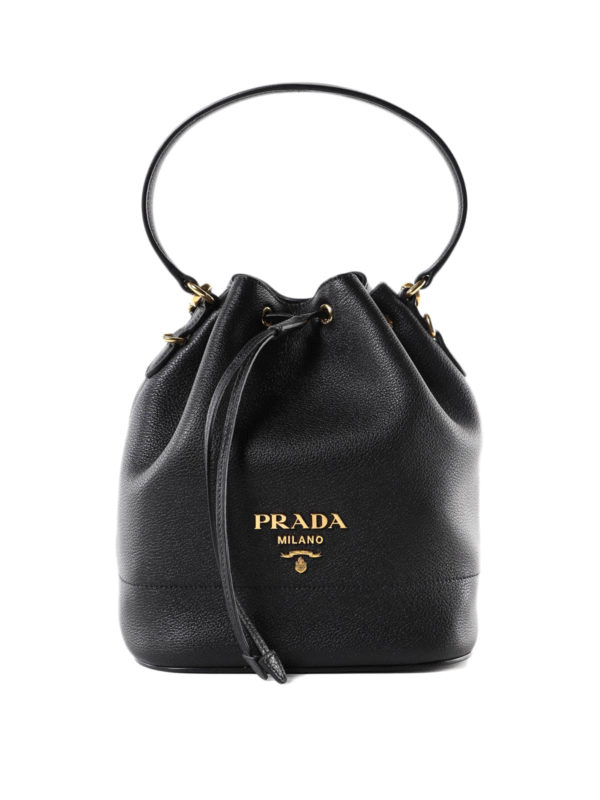 PRADA: Bucket-bags - Bucket-Bag - Schwarz