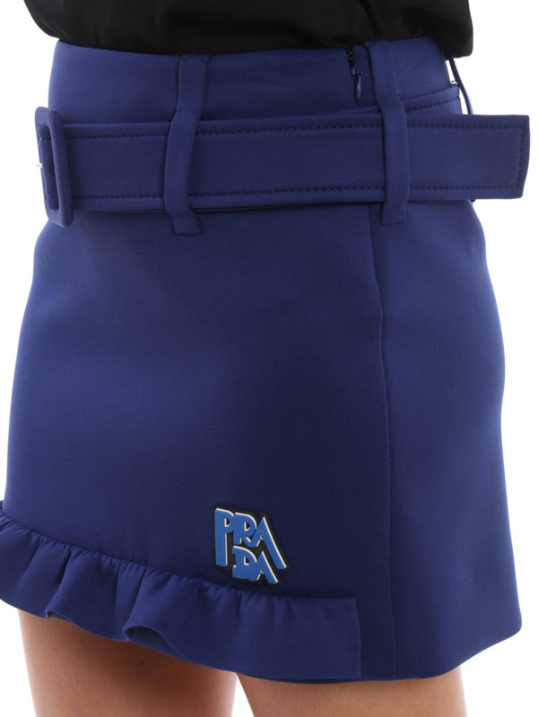 PRADA buy online Minirock - Blau