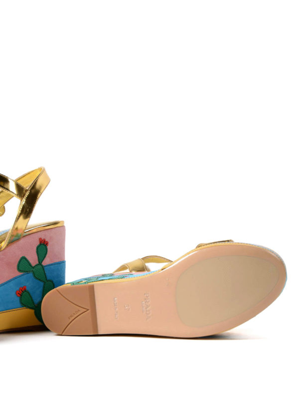PRADA buy online Sandalen - Gold