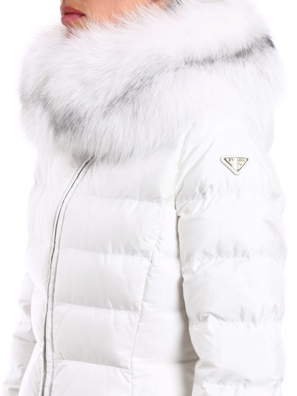 PRADA buy online Abrigo Alcochado - Liso