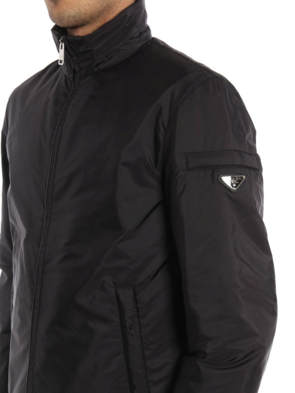 PRADA buy online Full zip lightweight nylon jacket