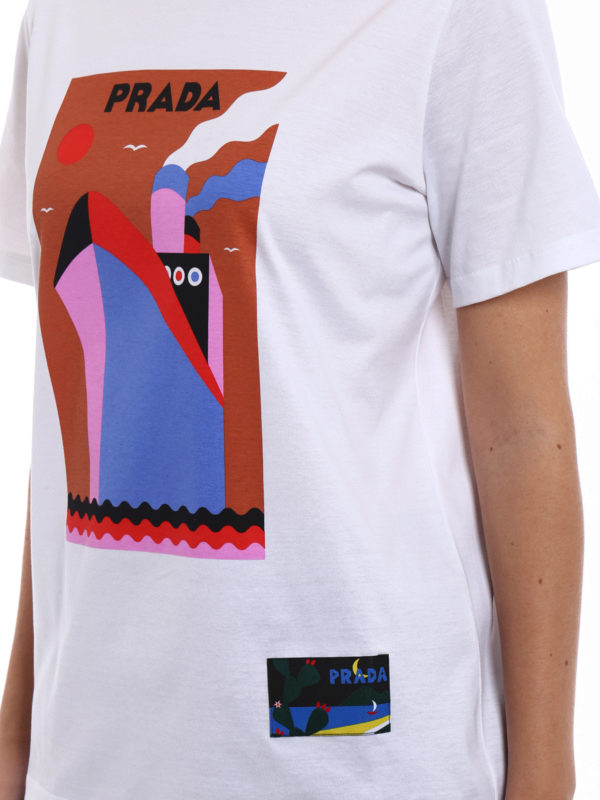 PRADA buy online T-Shirt - Weiß