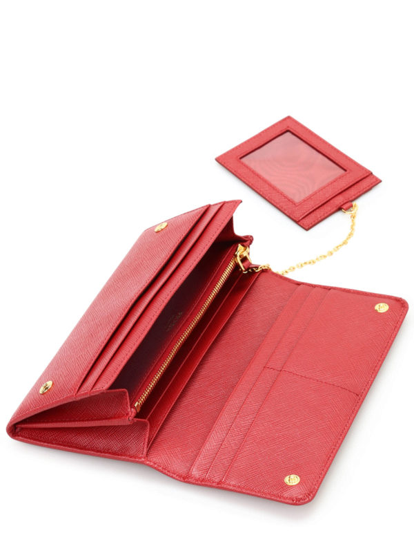 PRADA buy online Leather wallet