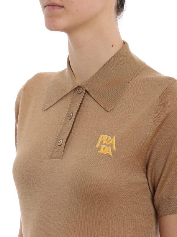 PRADA buy online Poloshirt - Nerz