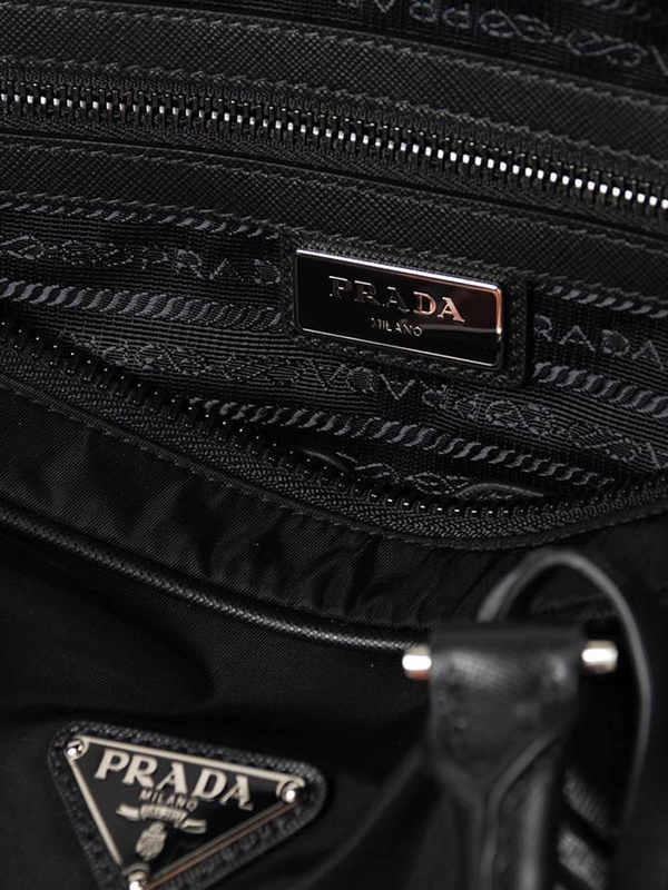 Prada nylon cheap laptop bag