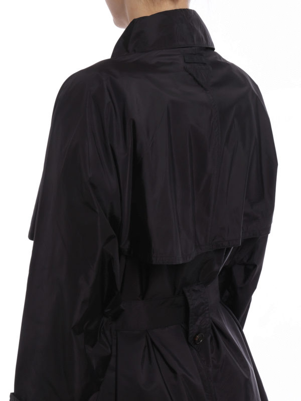PRADA buy online Nylon long trench