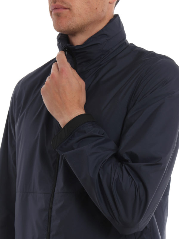 PRADA buy online Nylon Tech light navy blue jacket