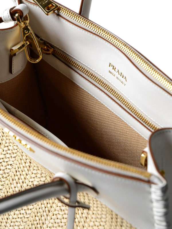 PRADA buy online Shopper - Weiß