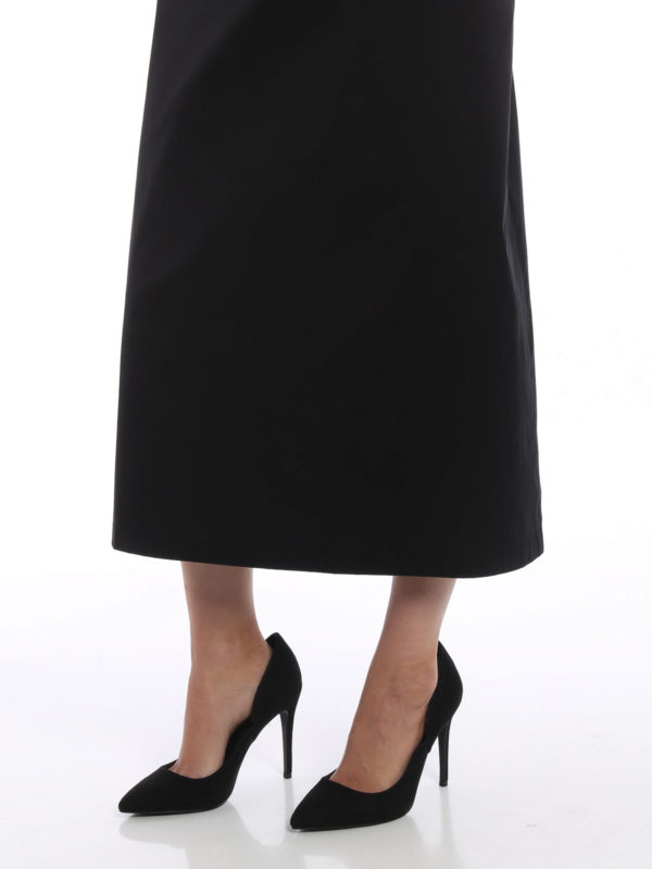 PRADA buy online Poplin long skirt