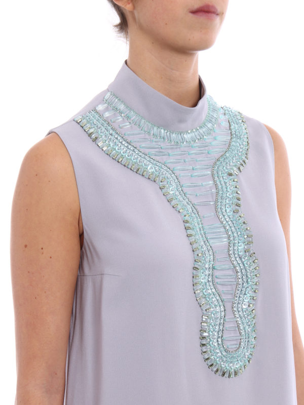 PRADA buy online Vestido Corto - Liso