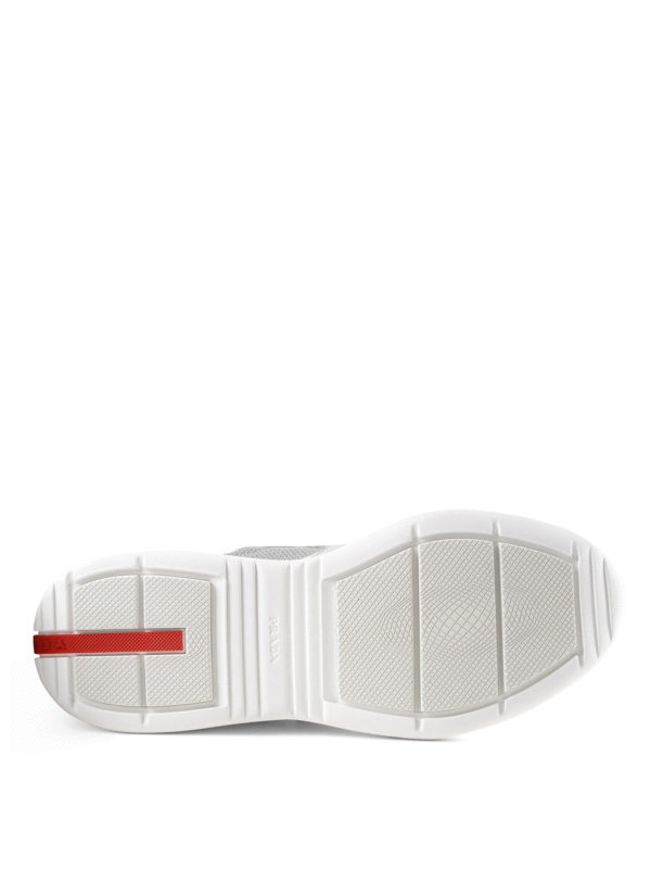 PRADA buy online Silver Iconic sneakers
