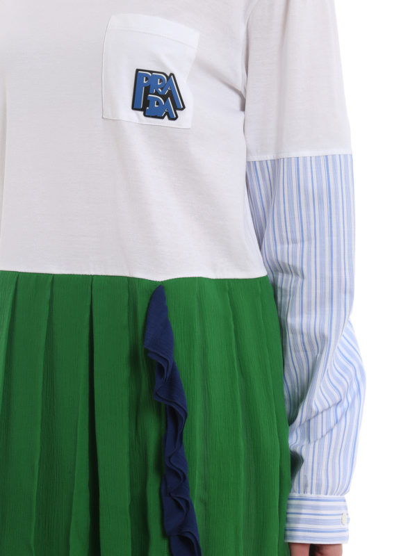 PRADA buy online Vestido Corto - Over