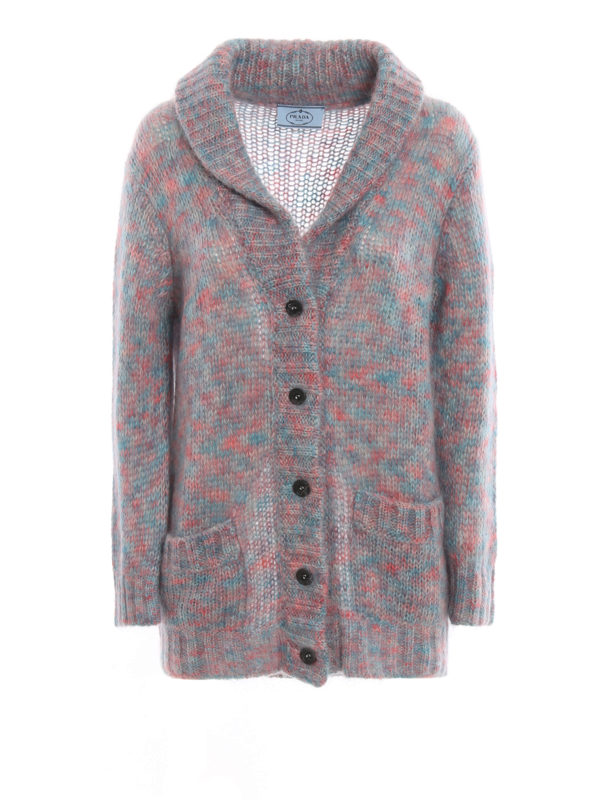 PRADA: Cardigans - Cardigan - Bunt