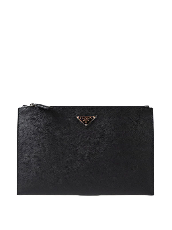 Prada クラッチバッグ - 黒 - ブラック|2NG005PN9002