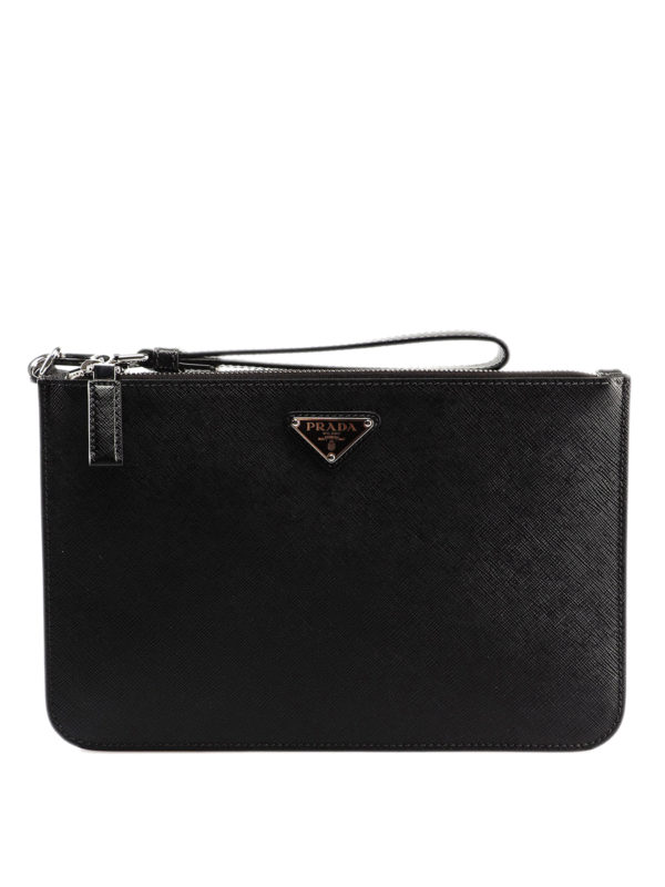 PRADA: Clutches - Clutch - Schwarz