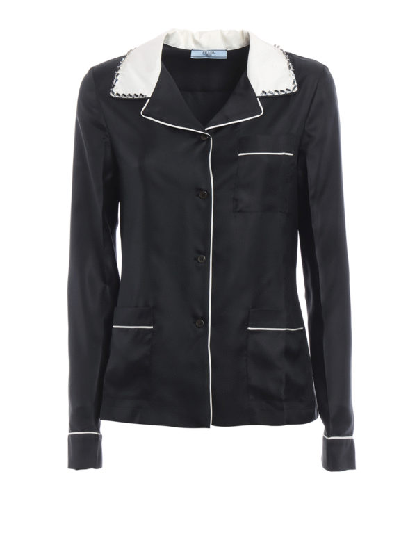 PRADA: dinner suits - Silk twill suit