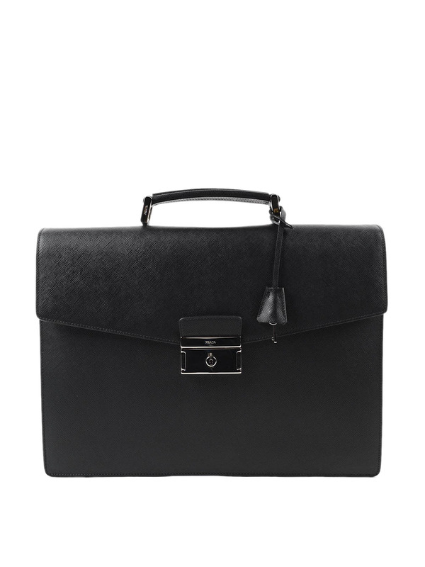 PRADA: Laptoptaschen und Aktentaschen - Laptoptasche/Aktentasche - Schwarz