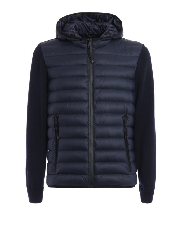 PRADA LINEA ROSSA: padded jackets - Double fabric jacket