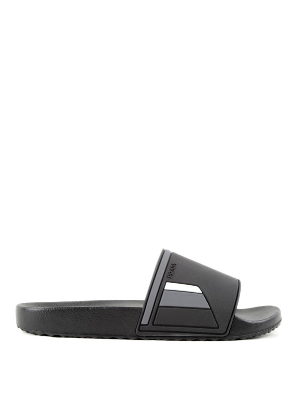 PRADA LINEA ROSSA: sandals - Rubber slides