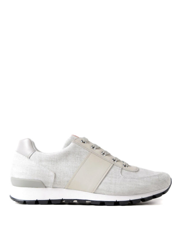 PRADA LINEA ROSSA: Sneaker - Sneaker - Weiß