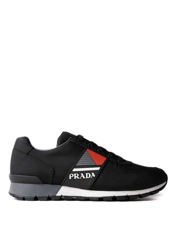 PRADA LINEA ROSSA: Sneaker - Sneaker - Schwarz