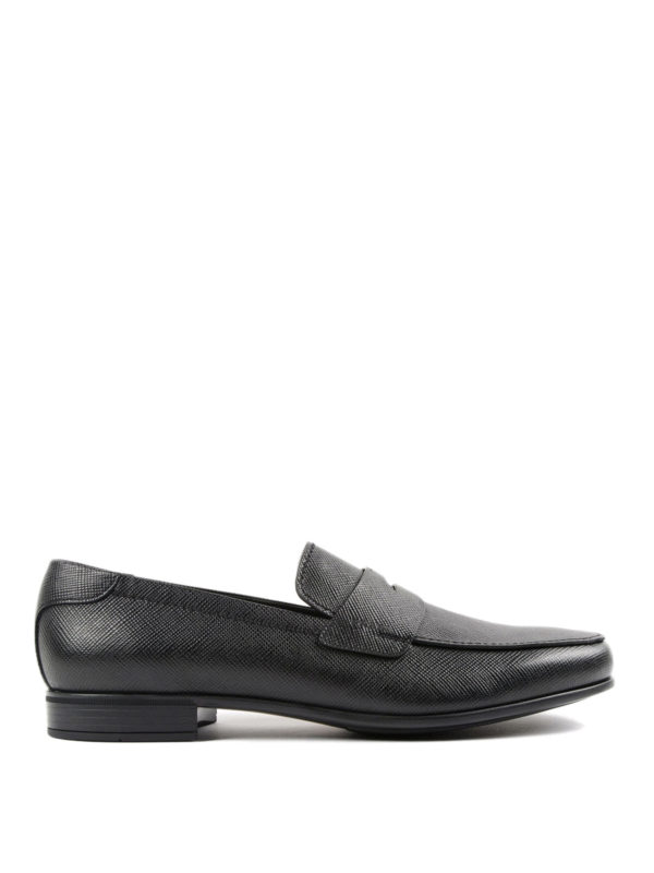 PRADA: Mocasines y Zapatillas - Mocasines - Negro