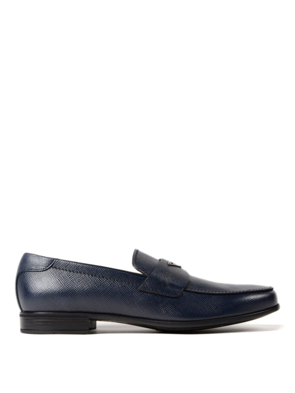 PRADA: Mokassins und Slippers - Mokassins - Blau