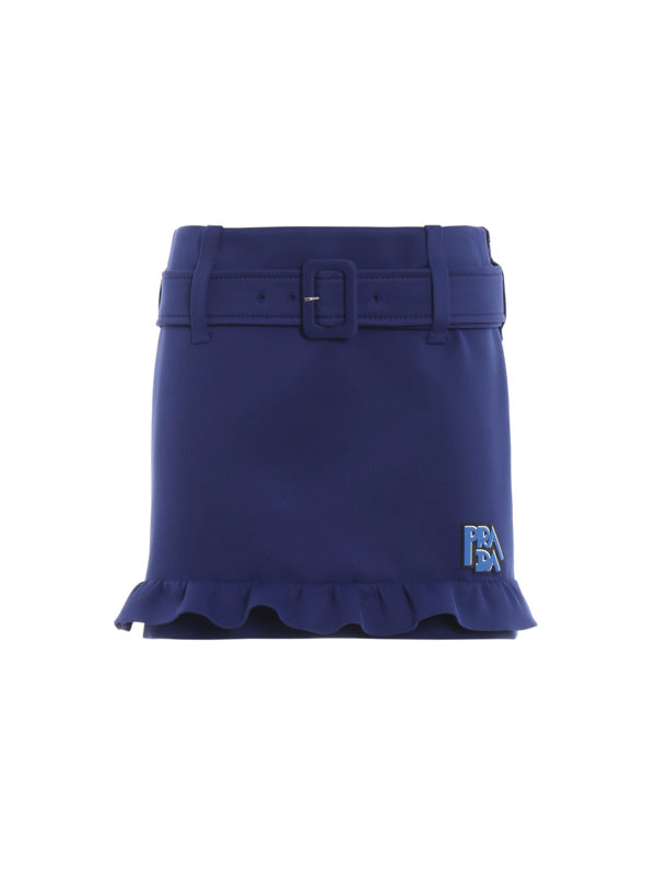 PRADA: Miniröcke - Minirock - Blau