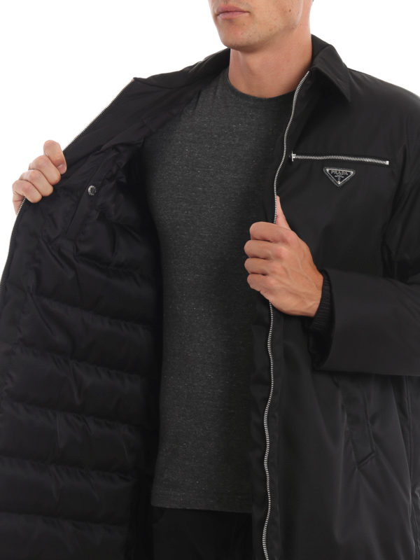 iKRIX PRADA: Abrigo Alcochado - Negro