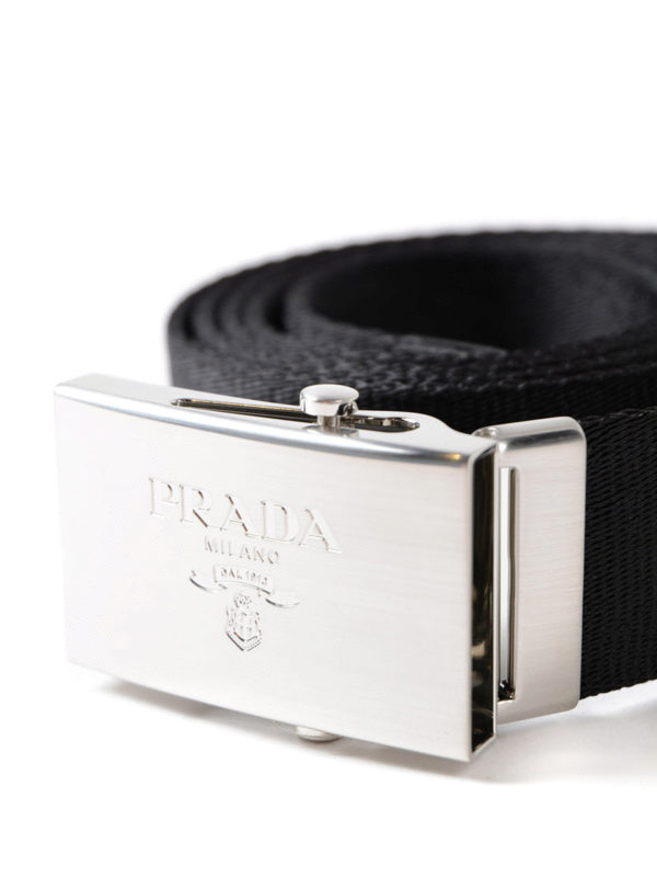 PRADA: belts online - Classic web belt