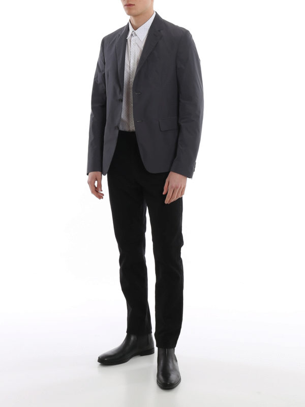 PRADA: blazers online - Tech poplin blazer