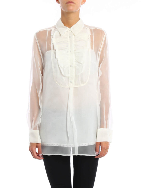 PRADA: Blusen online - Bluse - Weiß