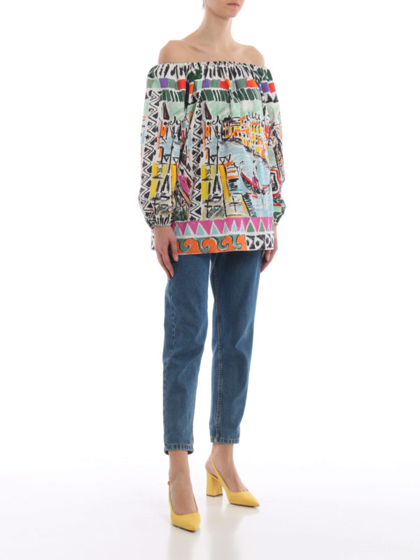 PRADA: Blusen online - Bluse - Gemustert